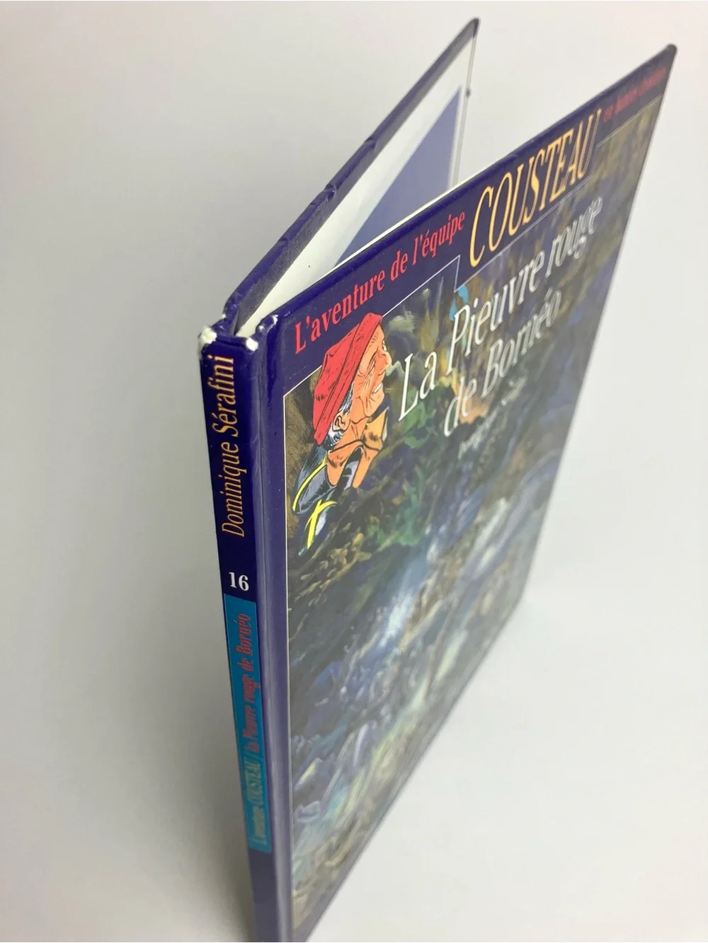 1997 La pieuvre rouge de Bornéo L'Aventure de l'équipe Cousteau en BD Livre Rare - Picture 15 of 17